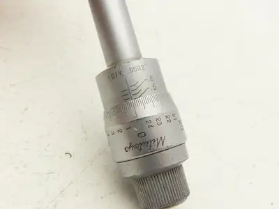 Mitutoyo 368-922 Holtest 3pt Micrometer Internal Bore Gage .500-.650" .0002"