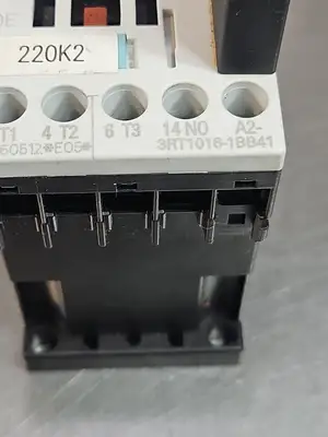 Siemens 3RT1016-1BB41 Contactor w/3RT1916-1EH00 Module (LOT OF 5) Loc4D11