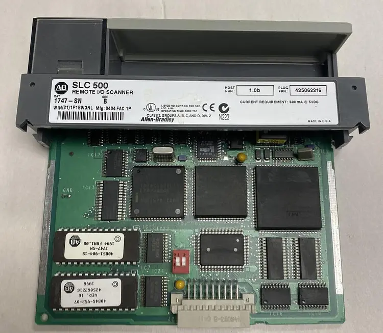 Used ALLEN-BRADLEY 1747-SN PLC Input & Output Ohio US | Surplus Asset Holdings #1234298