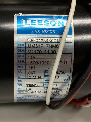 New | in-Stock LEESON UM31P17NM6B Motors (misc) | Surplus Asset Holdings #1205179