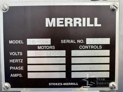 Used MERRILL 36-24 Tablet/Capsule Counters | Star Industries #1253728