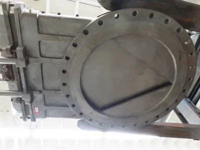 New  30" knife gate valve with Pneumatic Actuator V-Port Style