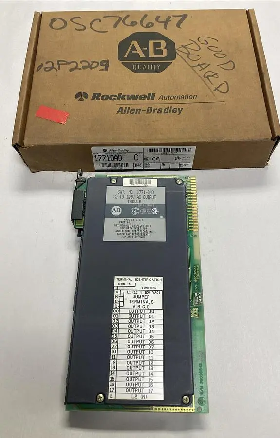 Used ALLEN-BRADLEY 17710AD Industrial Controls Ohio US | Surplus Asset Holdings #1243849