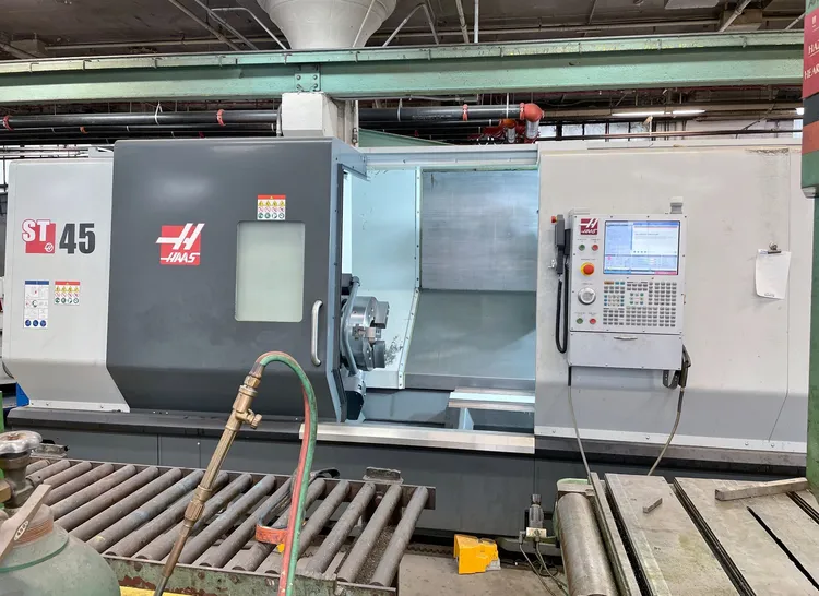Used 2023 HAAS ST-45 CNC Lathes Maryland US | Clark Machinery Sales #867872