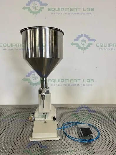 Used SUMEVE A02 5-50ML PNEUMATIC  LIQUID FILLING MACHINE Volumetric Fillers California US | Equipment Lab #487969