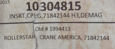 NEW DEMAG 71842144 ROLLER STAR COUPLING