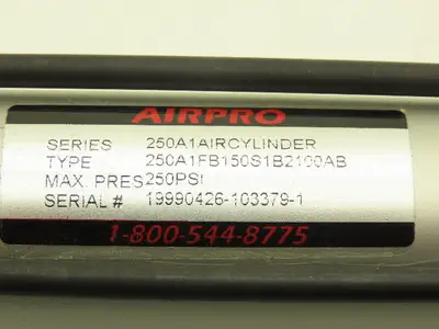 New | in-Stock AIRPRO _UNKNOWN_ Pneumatic Cylinders | Arrow Industrial #612537