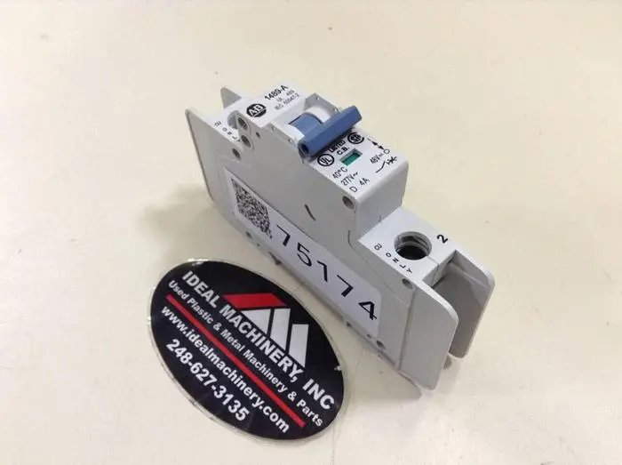 Used ALLEN BRADLEY 1489-A1D040 SER A Circuit Breakers Michigan US | Ideal Machinery #599541