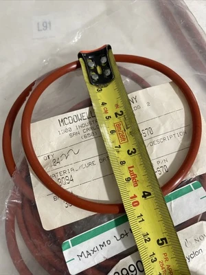 Large Lot Of Various Silicone O-rings See Photos For Size Fast Shipping!