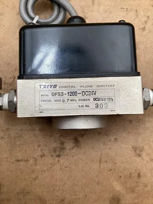 Taiyo Digital Flow Switch; DFS3-1200-DC24V; 0.7MPa