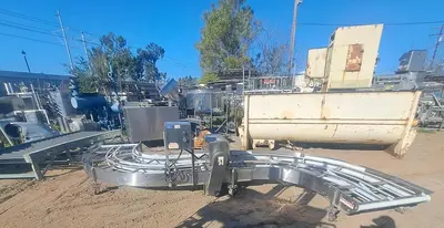 Conveyor, Belt, 36" x 20', Plastic, S Turn #C734663