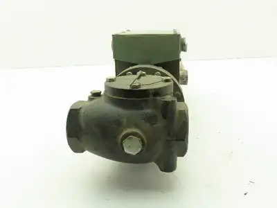 North American Manufacturing 1520G-1 Gas Valve 1" NPT 120V Actuator Manual Reset