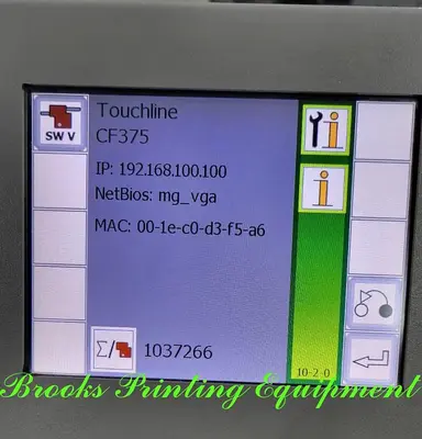 USED MULTIGRAF CF375