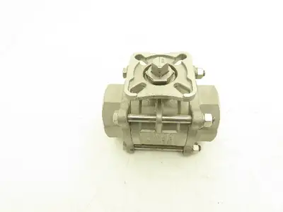 DynaQuip H160 Pneumatic Actuator 2" CF8M Stainless Ball Valve 1AWR8