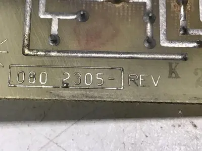 USED SCI 080-2305 REV K