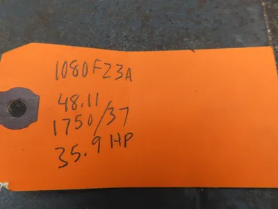 Falk 1080FZ3A Inline Gearbox 48.11 Speed Reducer 35.9Hp 37 RPM Output
