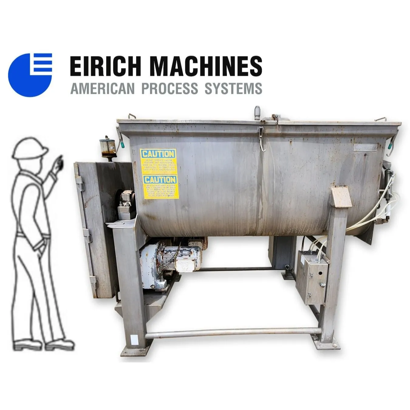 Used AMERICAN PROCESS _UNKNOWN_ Ribbon Blenders West Virginia US | JM Industrial #1303943