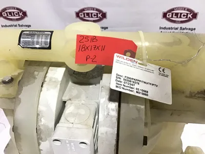 WILDEN P200/PKPPP/TNU/TF/PTV AIR OPERATED DIAPHRAGM PUMP