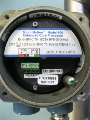 Used Micro Motion CMF050 M999N2BAEZZX Sensors New Hampshire US | Bitter End Trading #1452749