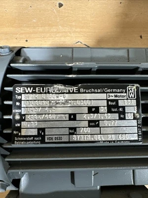 NEW SEW-EURODRIVE SF72 DT80N-6