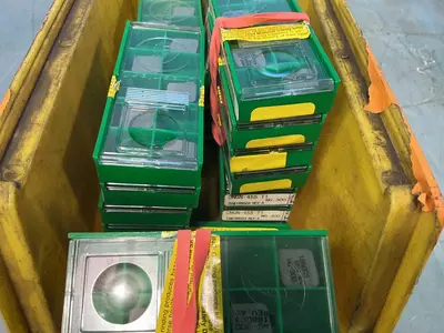 Used GREENLEAF WG300 TAW 1888003 REV A Carbide Inserts Ohio US | HGR 24 #1326166