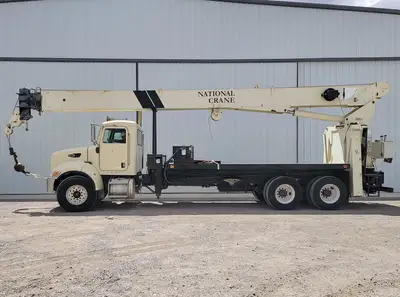 Peterbilt 335 Truck with National Crane 900A Crane