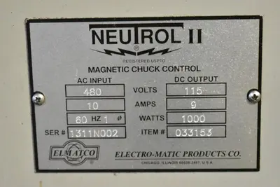 USED ELMATCO NEUTROL II