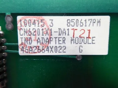 Fisher Rosemount CN6201X1-DA1 Indicator Adapter Board 46A2664X022 Rev. G Used