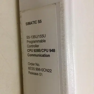 USED SIEMENS 6ES5 998-0CN22