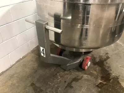 VMI 400L SS Mixer Bowls