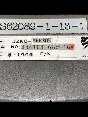 USED YASKAWA JZNC-MPP20E