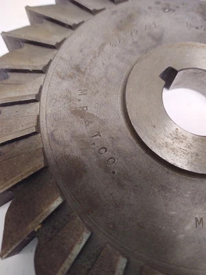 Moon 6" X 1/2" X 1"  HSS Horizonal Side Mill Cutter SHARP