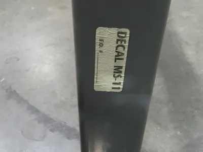 Hytrol MS-11 24"W Conveyor Leg Stationary Floor Support 79-5/8" to 91-5/8"H