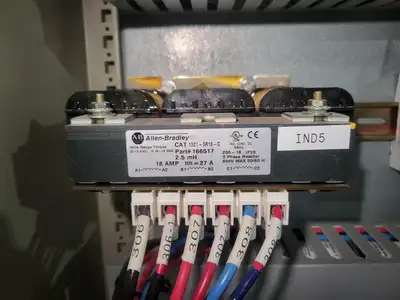 Allen-Bradley 1336 Plus II VFD Control Panel - 4x15HP - 600V - With TCI dv/dt Filters