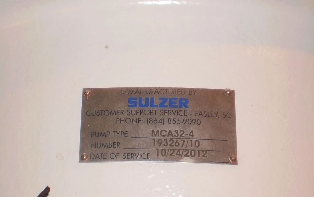 USED Sulzer MCA32-4