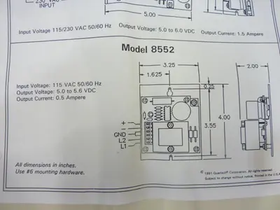 NEW QUARTECH 8552