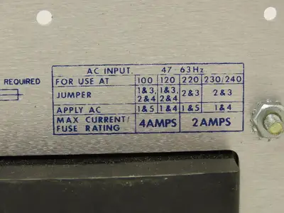 Power One HE48-4-A DC Power Supply 100-240VAC 47-63Hz Input 48VDC 4A Output