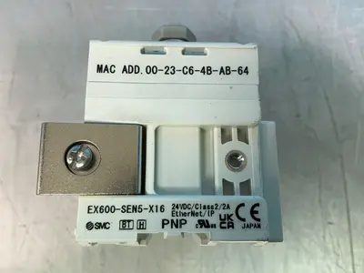 Used SMC EX600SEN5X16 PLC Ethernet Equipment Ohio US | HGR 24 #1550054