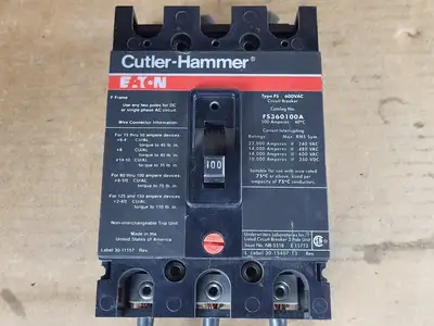 USED EATON CUTLER-HAMMER FS360100A
