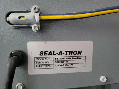 USED SEAL-A-TRON SB-3000 SIDE BUNDLER
