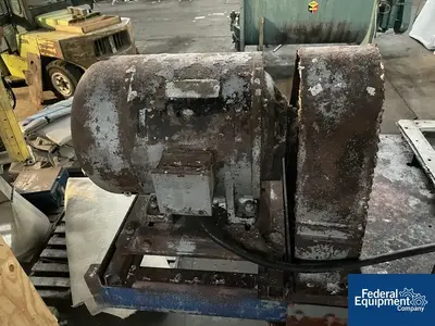 USED Gruendler Crusher & Pulverizer Co 15 Cu Ft Gruendler Ribbon Blender, C/S,
