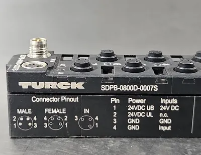 TURCK SDPB-0800D-0007S Piconet I/O Module. Loc3B-21