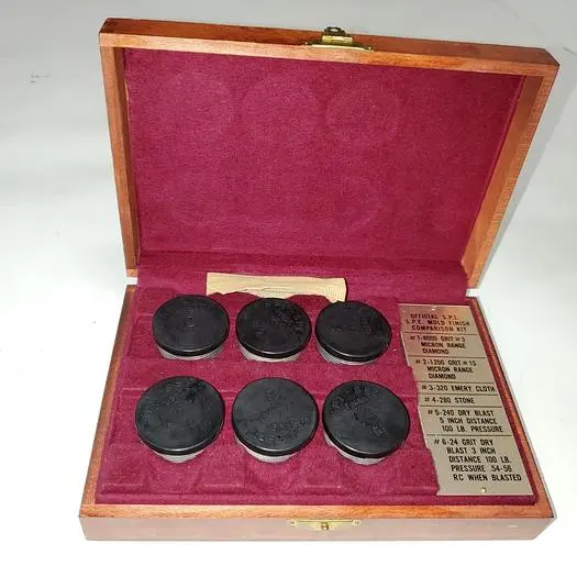 Official SPI SPE Mold Finish Comparison Kit