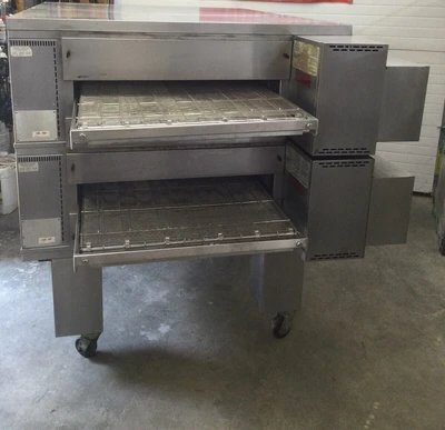 167-0281 Middleby Marshall PS570G Double Stack Natural Gas Pizza Oven