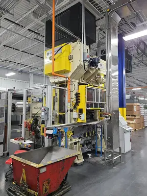Used MINSTER DAC-H60 Cupping Presses Michigan US | Midwest Press and Automation #1506533