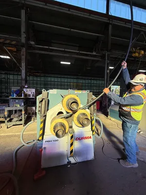 2017 DURMA PBH 100 Angle Bending Rolls | JPS International Inc (12)