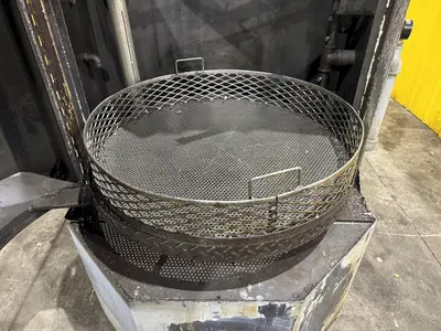 30" x 36" BETTER ENGINEERING MODEL #F-3000-P HEATED CABINET ROTARY TURNTABLE PARTS WASHER: YOBRO #24052