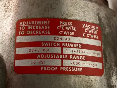 Used BARKSDALE D2H-A3 Miscellaneous Equipment (Electrical & Power) | Surplus Asset Holdings #1198615