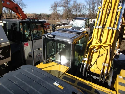 Used 2016 KOBELCO SK350 LC-9E Crawler Excavators | Abele Tractor #1342806