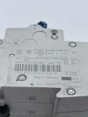 Used ALLEN-BRADLEY ALLEN-BRADLEY 1492-SPM3C100 SER D Fuses | ND Industrial Surplus #1215388